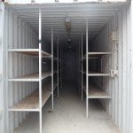 Sea Container interior shelving Perth WA