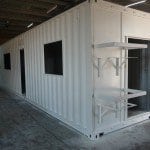 Sea Container designed for labs on-site Perth WA