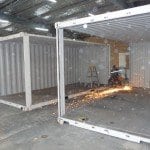 Modifications being made to Shipping Container WA