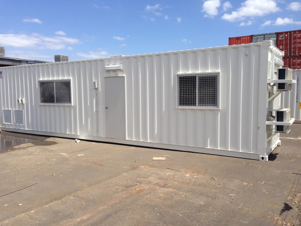 Modified Shipping Container for On site office WA