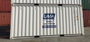 shipping container storage at a Henderson storage facility in Perth's south